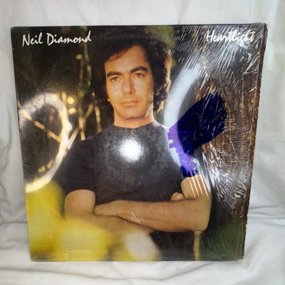 Columbia Neil Diamond Heartlight Vinyl LP Record Album Vintage 1980s Rock Vocal